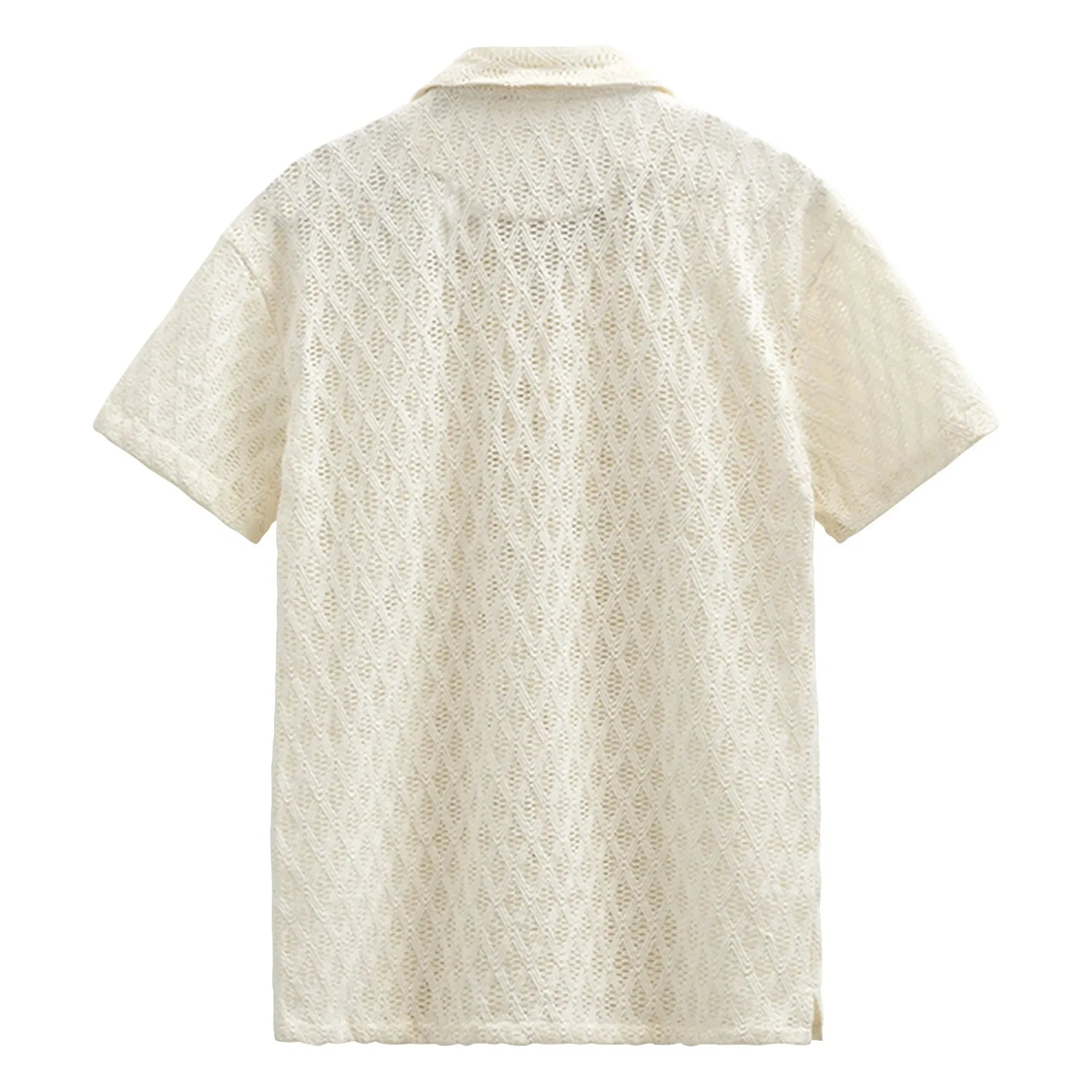 Anerkjendt - Akleander Ao Lace Shirt | Beige