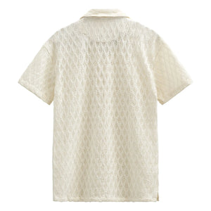 Anerkjendt - Akleander Ao Lace Shirt | Beige