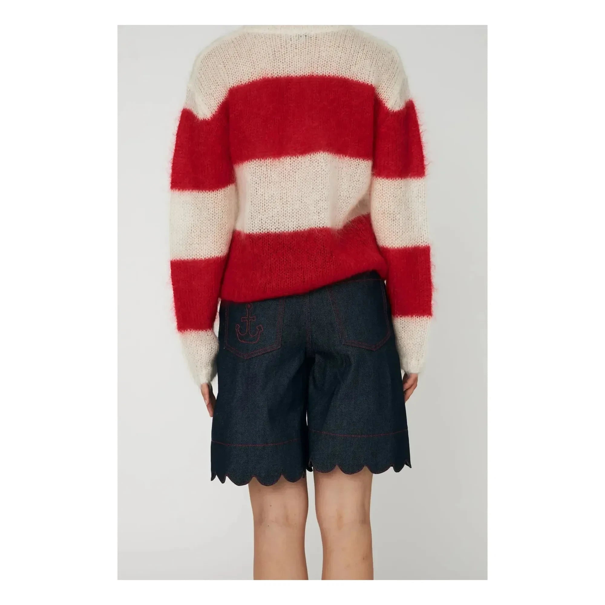 Stella Nova - Ribbed Cotton Shorts | Dark Blue