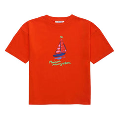 Maison Mangostan - Sailboat T-Shirt | Red