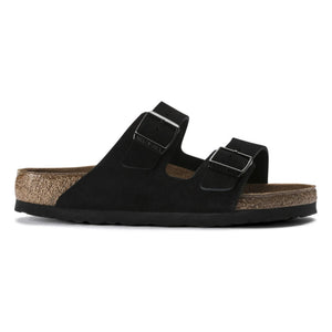 BIRKENSTOCK - Süet ve Nubuk Arizona Sandaletler - Yetişkin Koleksiyonu | Siyah