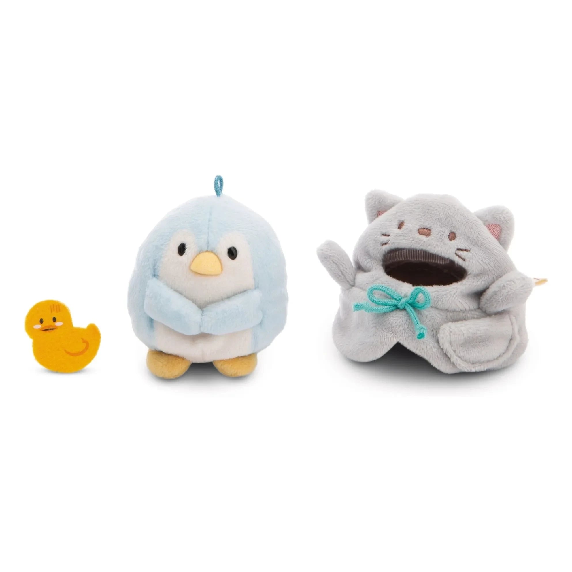 Nici - Penguin Waddle Plush Disguised as a Cat | Gray