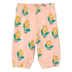 Tinycottons - Organic Cotton Floral Joggers | Pink
