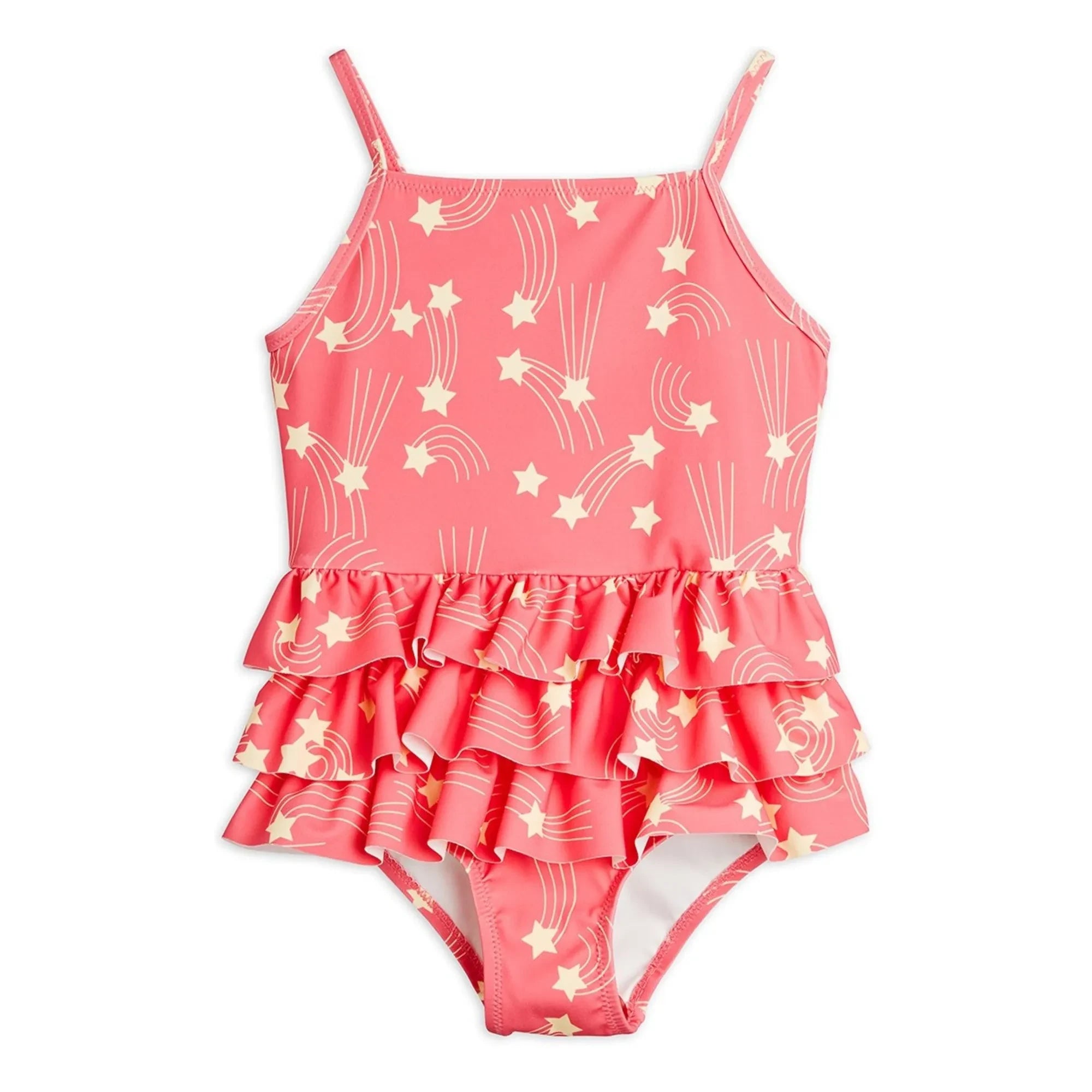 Mini Rodini - Flying Stars Recycled Fibres Swimsuit | Pink