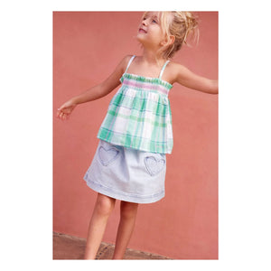 Bonton - Douchka Denim Skirt | Light Blue