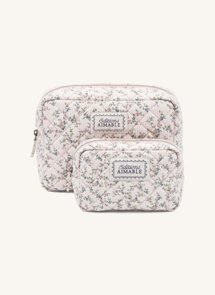 Editions Aimable - Tuscany cosmetic bag | Bouquet Gauze