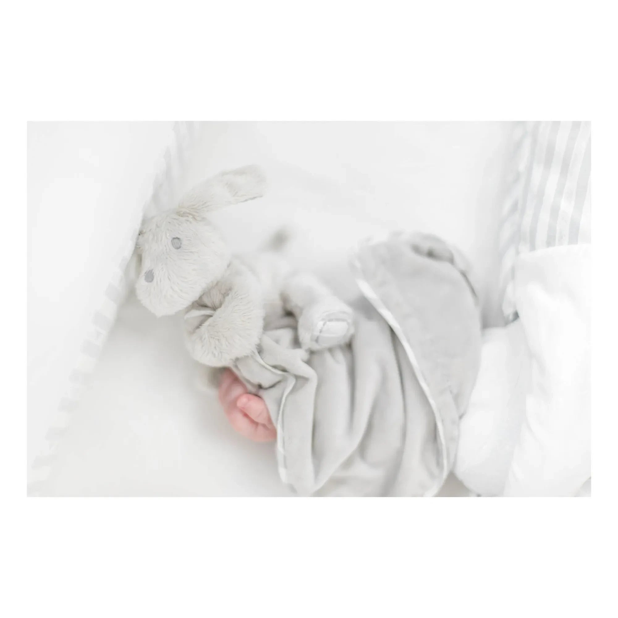 Tartine et Chocolat - Lucien Dog Swaddle Blanket | Light Gray