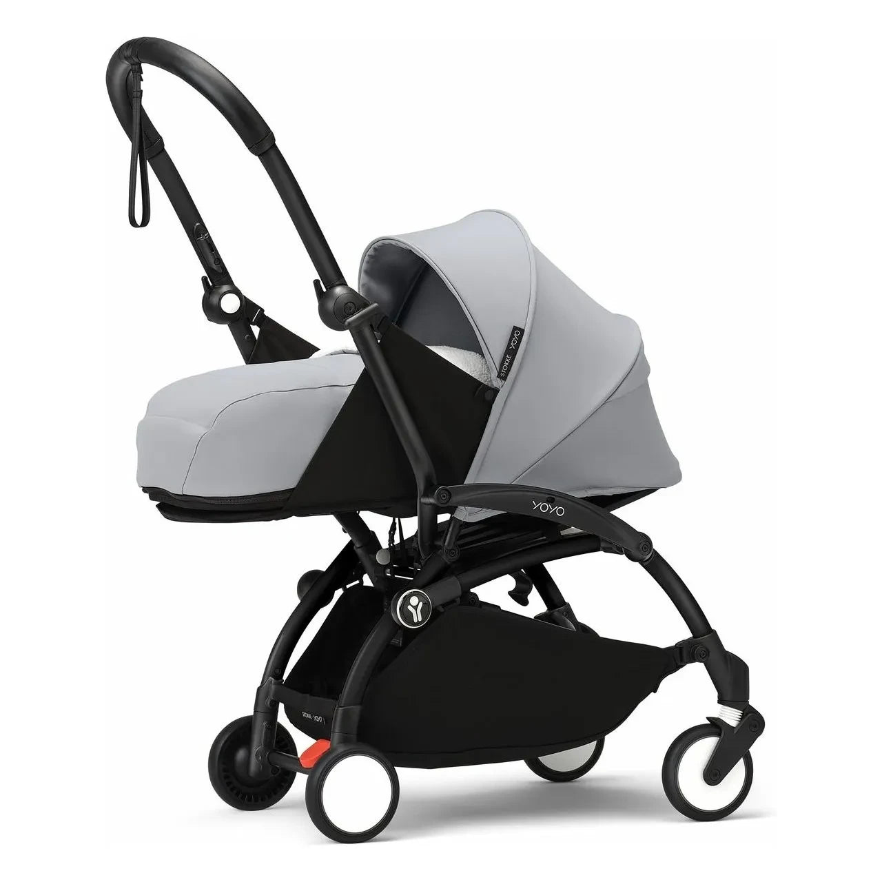 Stokke® - YOYO³ Full Baby Stroller 0+ and 6+ Black Frame | Stone