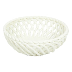 Olsson & Jensen - Ruth porcelain fruit basket | White