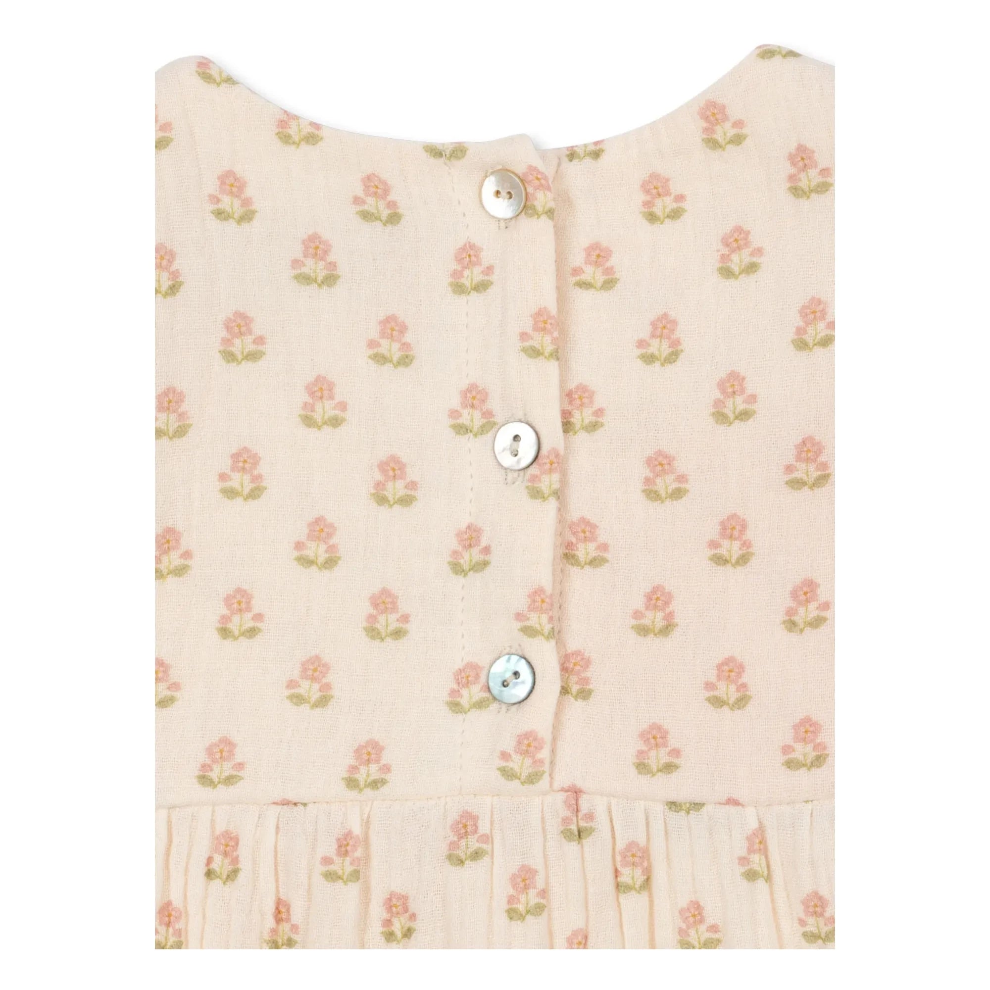 Konges Sløjd - Ruffled jumpsuit Coco Organic Cotton | Light Pink