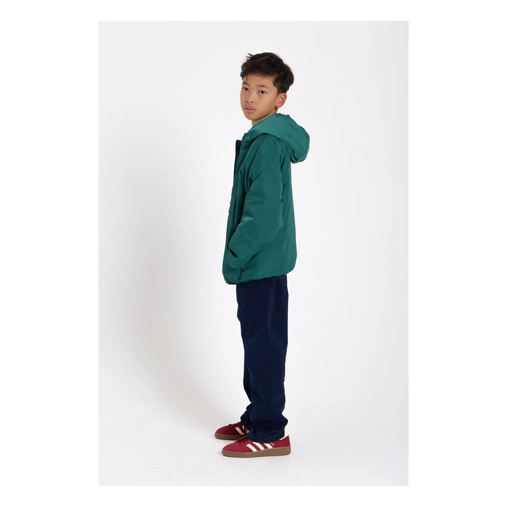 Smallable Kid - Hardy Water-Resistant Jacket | Forest Green