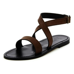 K.Jacques - Calfat Nubuck Sandals | Brown