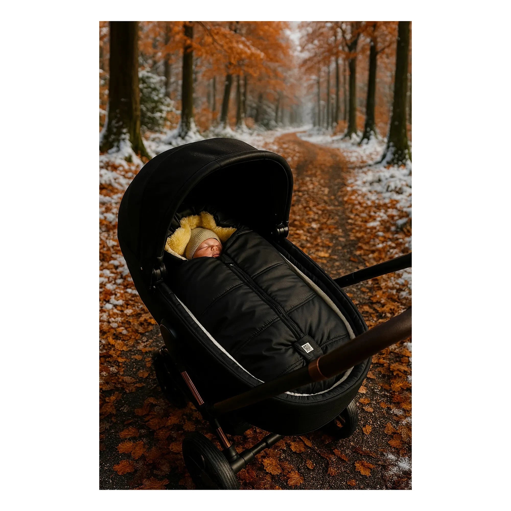 Kaiser - Naadja Baby Car Seat Universal Foot Cover | Black