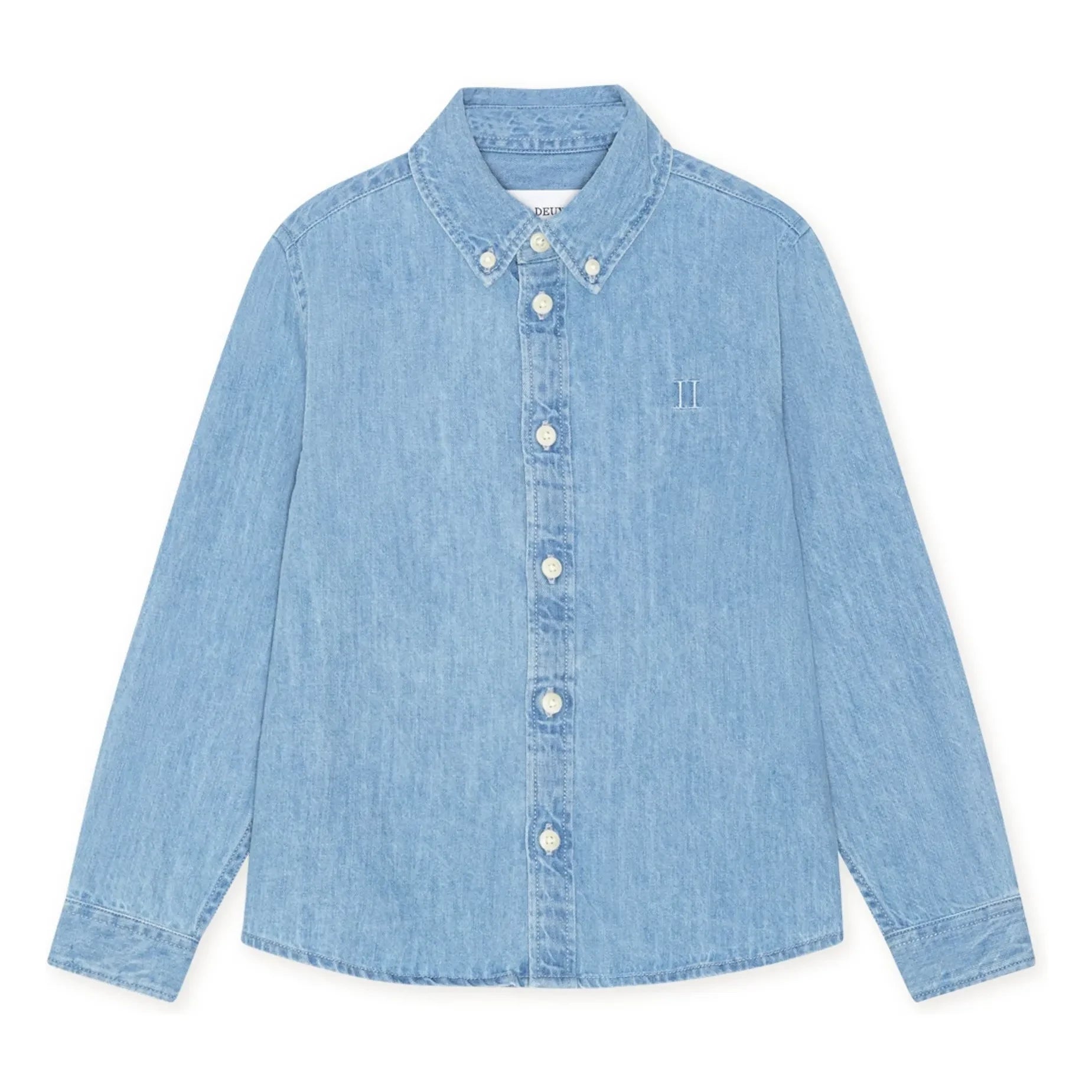 Les Deux - Konrad Denim Shirt | Washed Blue