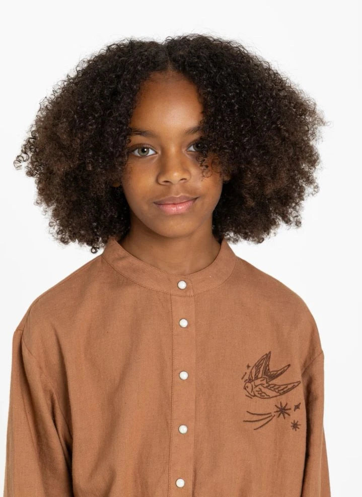 Hundred Pieces - Enoha Star Dress | Brown