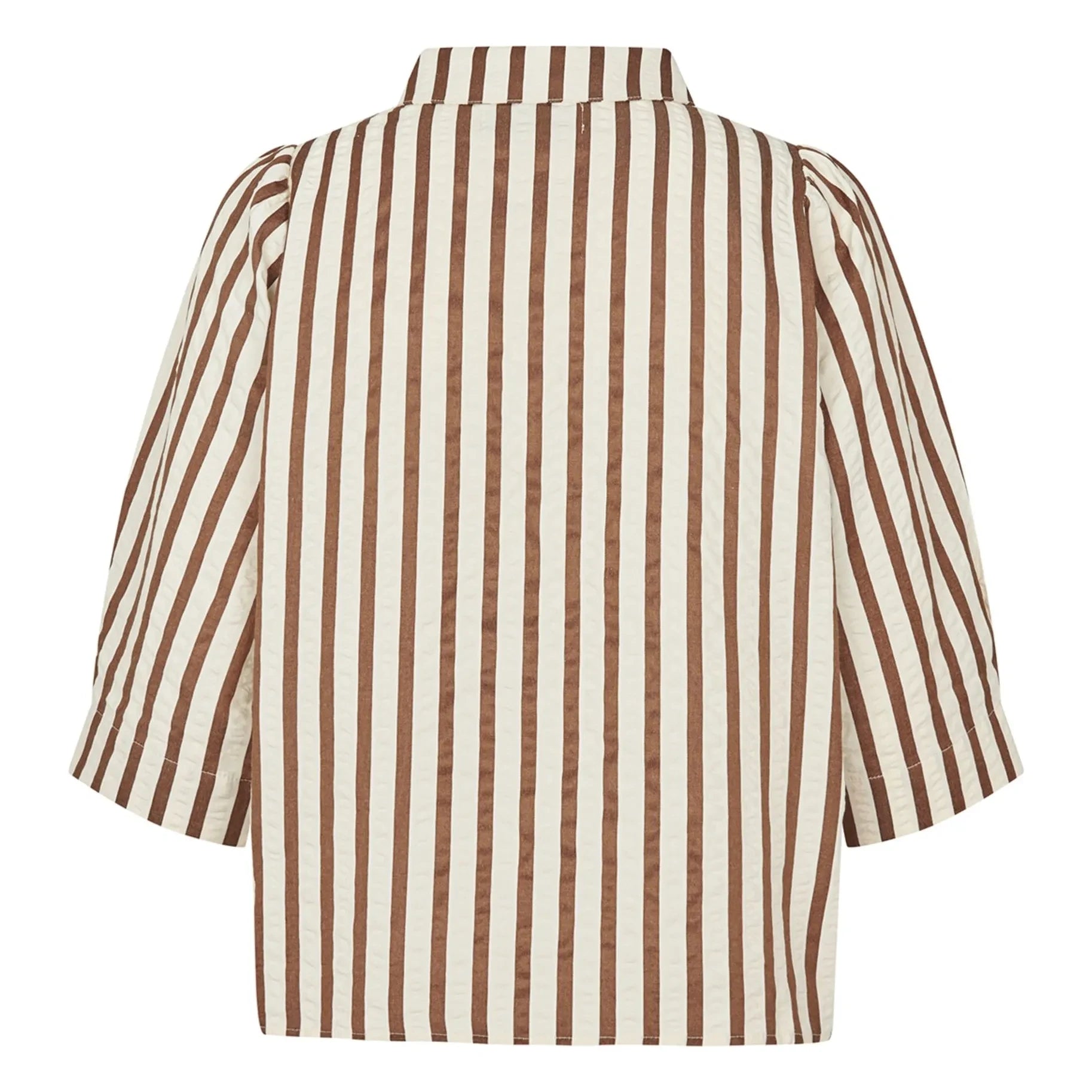 Lollys Laundry - Bono Cotton Shirt | Mocha