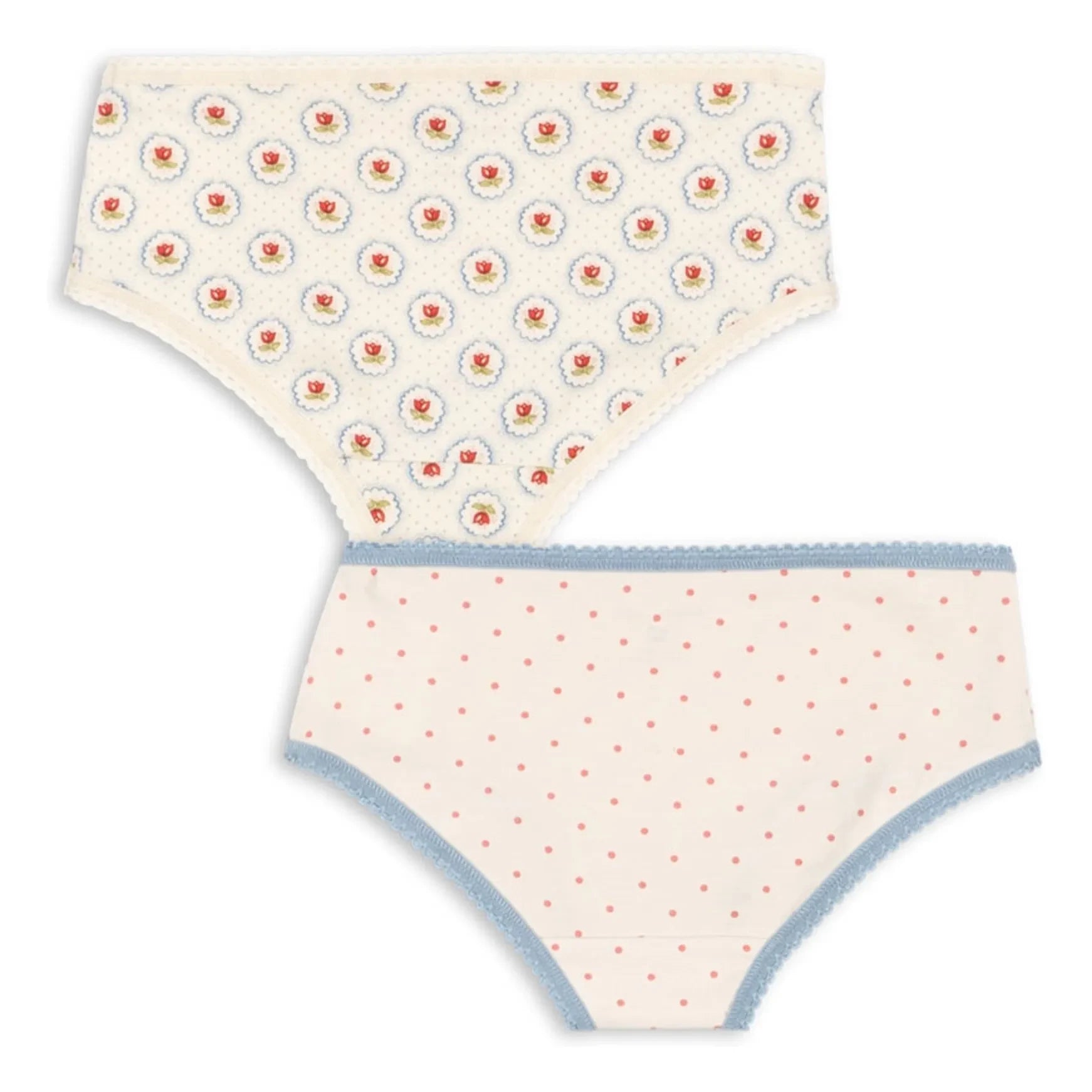 Konges Sløjd - 2-Pack Organic Cotton Cloth Pants | Ecru