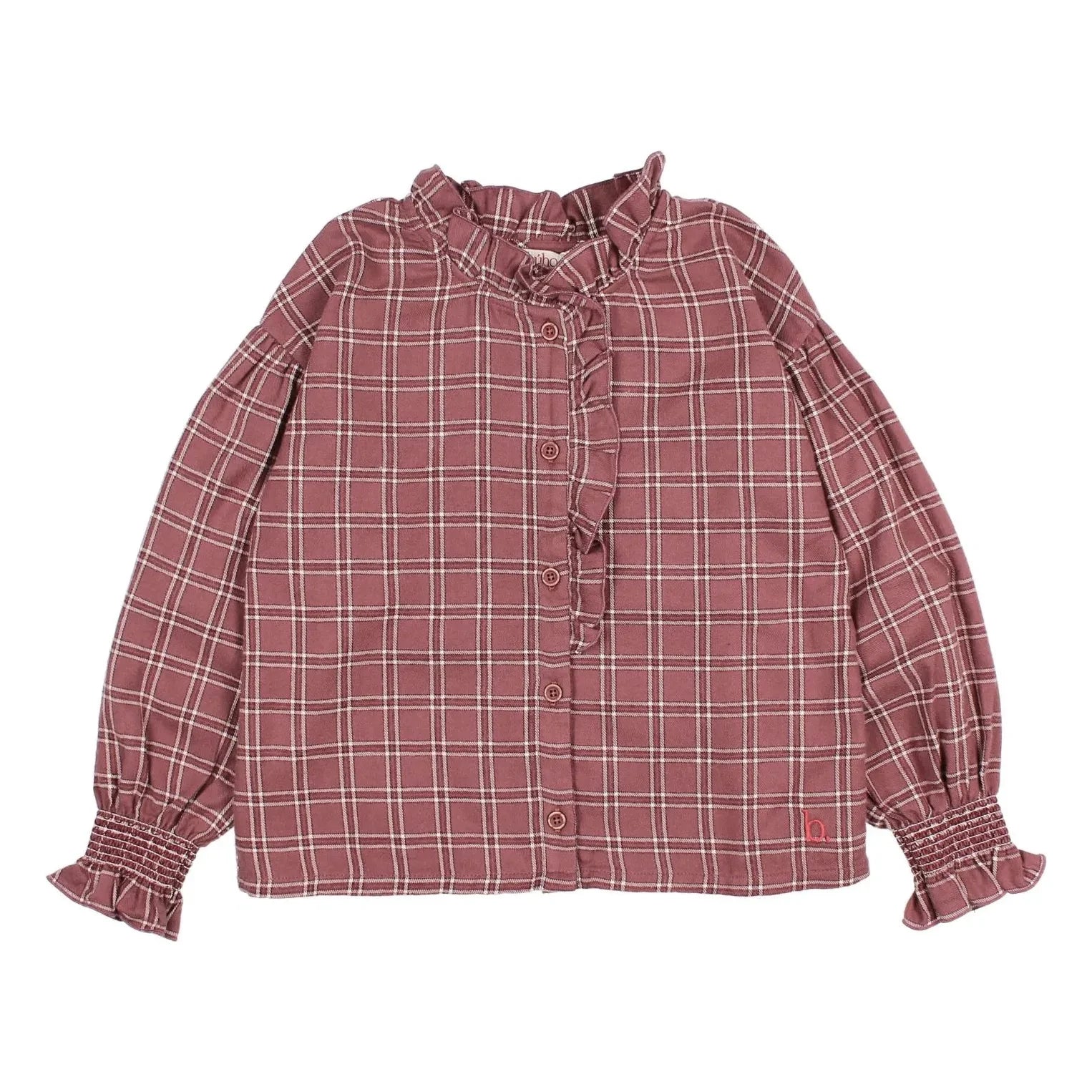 Búho - Tartan Bluz | Bordo