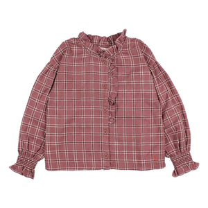 Búho - Tartan Bluz | Bordo