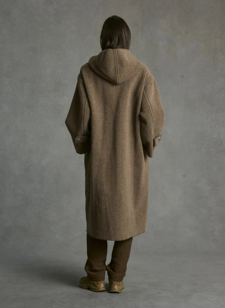 Hod - Carmen Coat | Taupe Brown