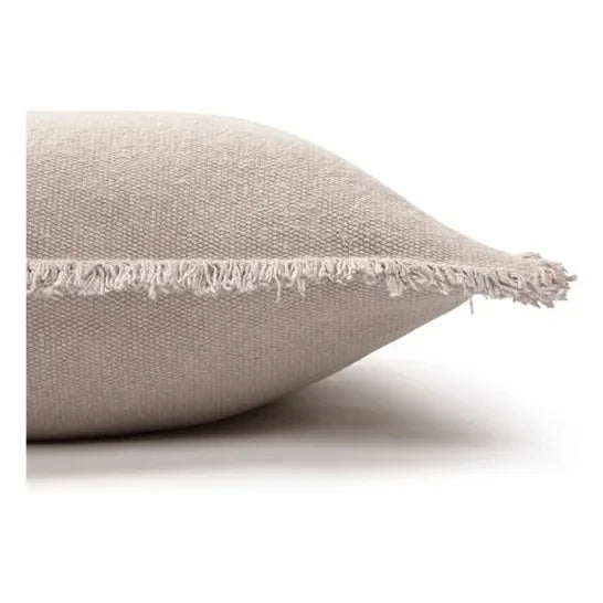 Lorena Canals - Stone Washed Rectangular Cushion | Pearl Gray
