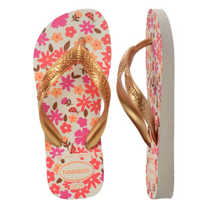 Havaianas - Flower Flip-Flops | Beige