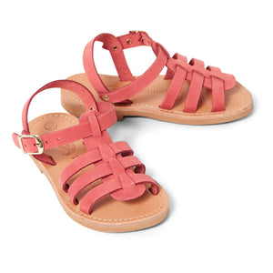 Théluto - Diego Sandals | Raspberry Red