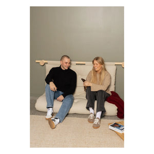 Karup Design - Wall-mounted Bedside Shelf 135x200 cm | Cream