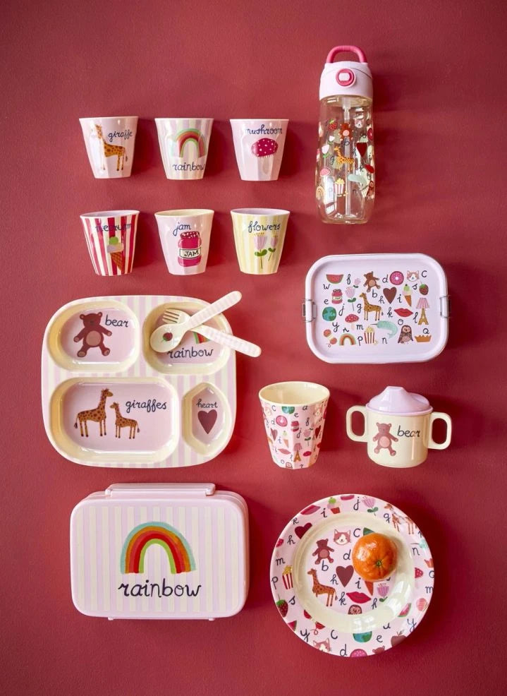 Rice - ABC Melamine Cup | Powder Pink