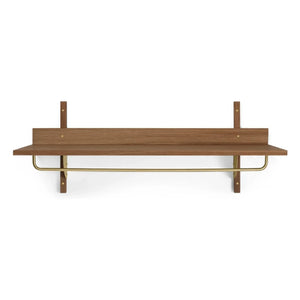 Ferm Living - Sector Narrow Shelf | Smoked Oak