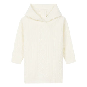 Bompard - Burnou Cashmere Torsades | Cream