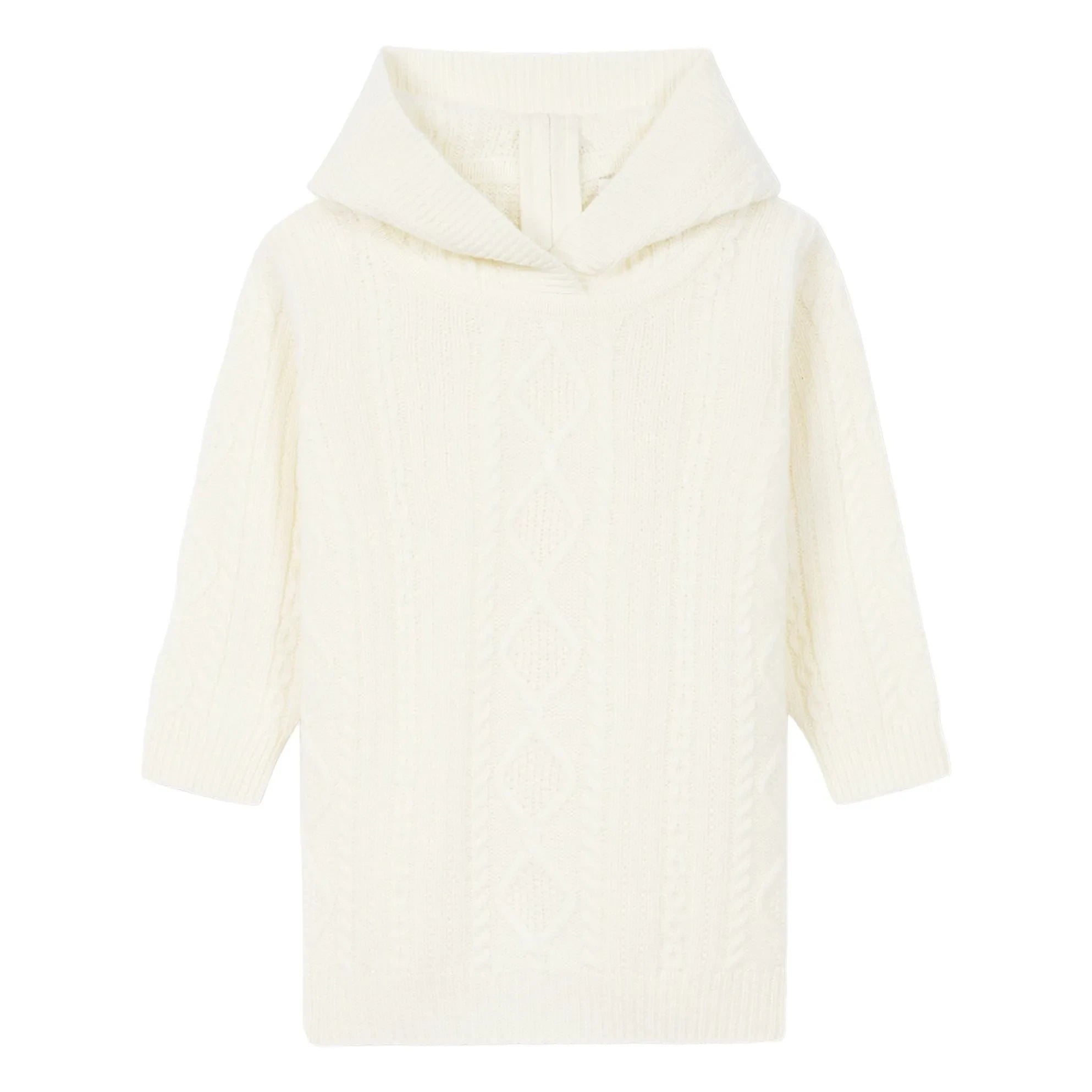 Bompard - Burnou Cashmere Torsades | Cream