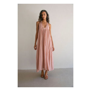 THEAVANT - La Plage Pamuk voile elbise | Bej