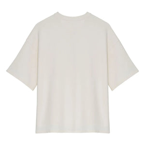the new society - Ivy Coton T-Shirt | White
