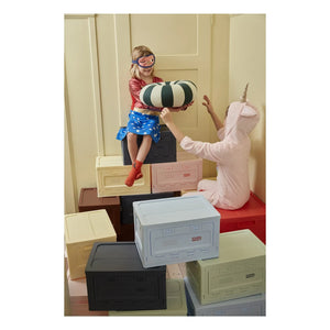 Studio About - İstiflenebilir saklama kutusu | Soluk sarı