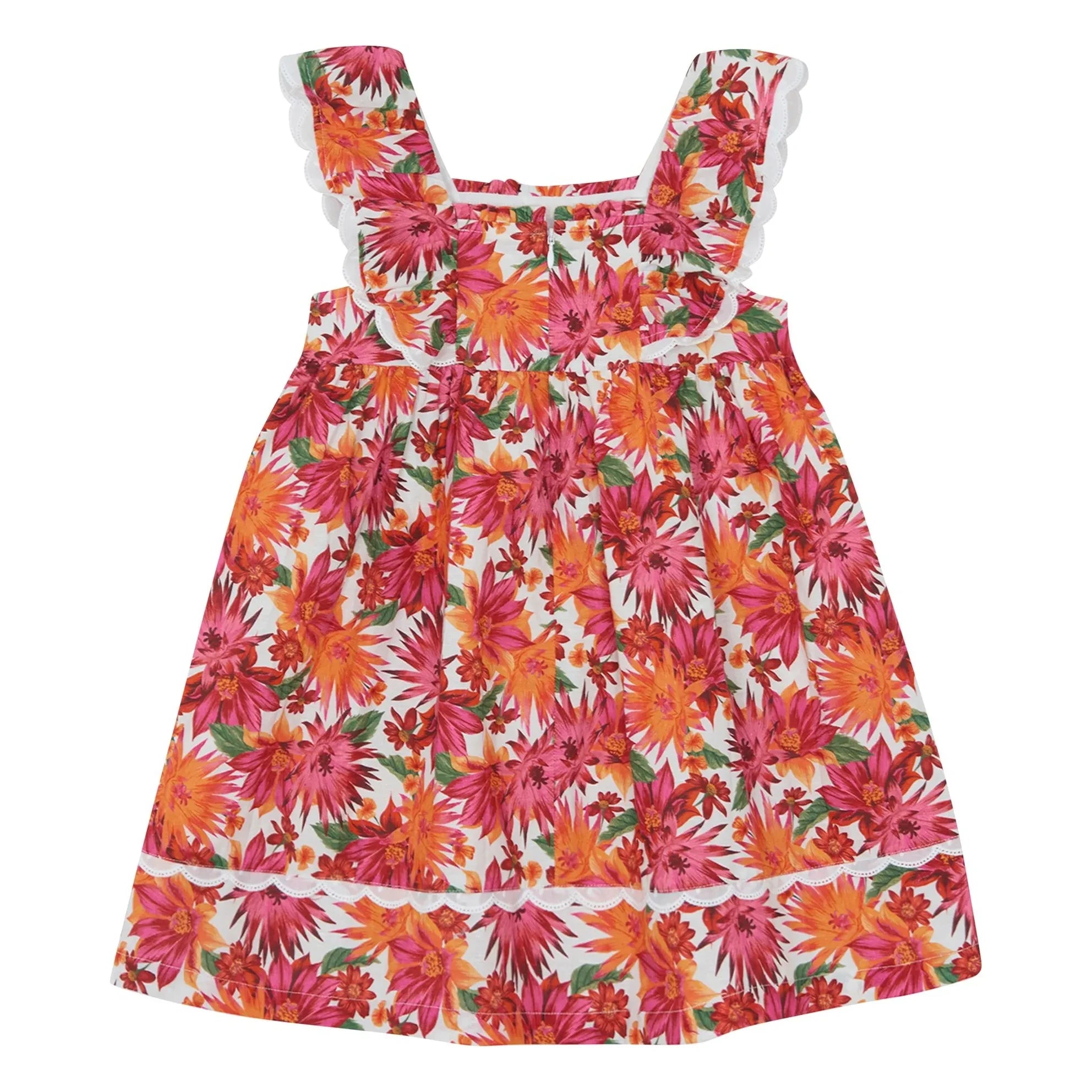 Tartine et Chocolat - Floral Dress | Orange