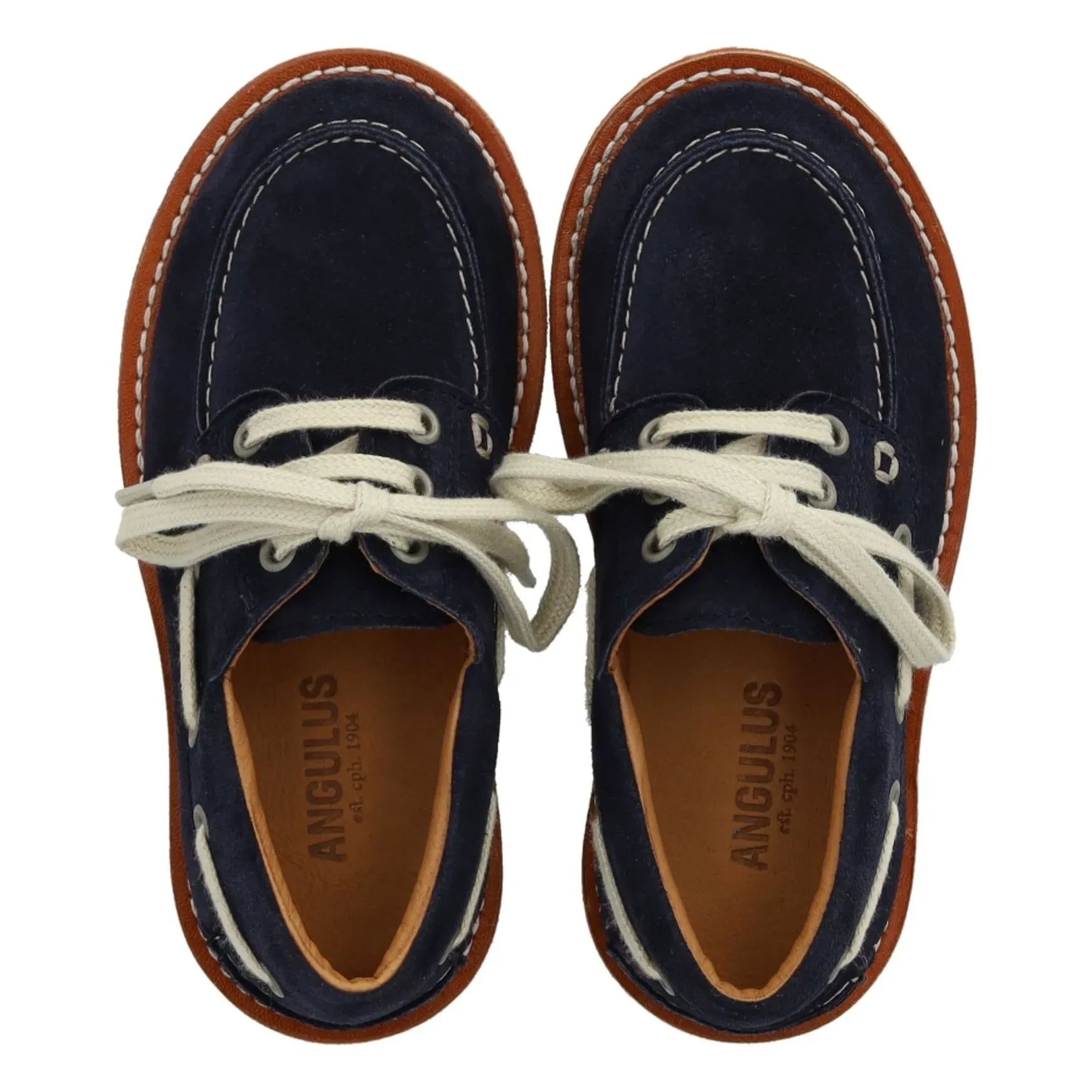 Angulus - Dock Daim Boat Shoes | Lacivert