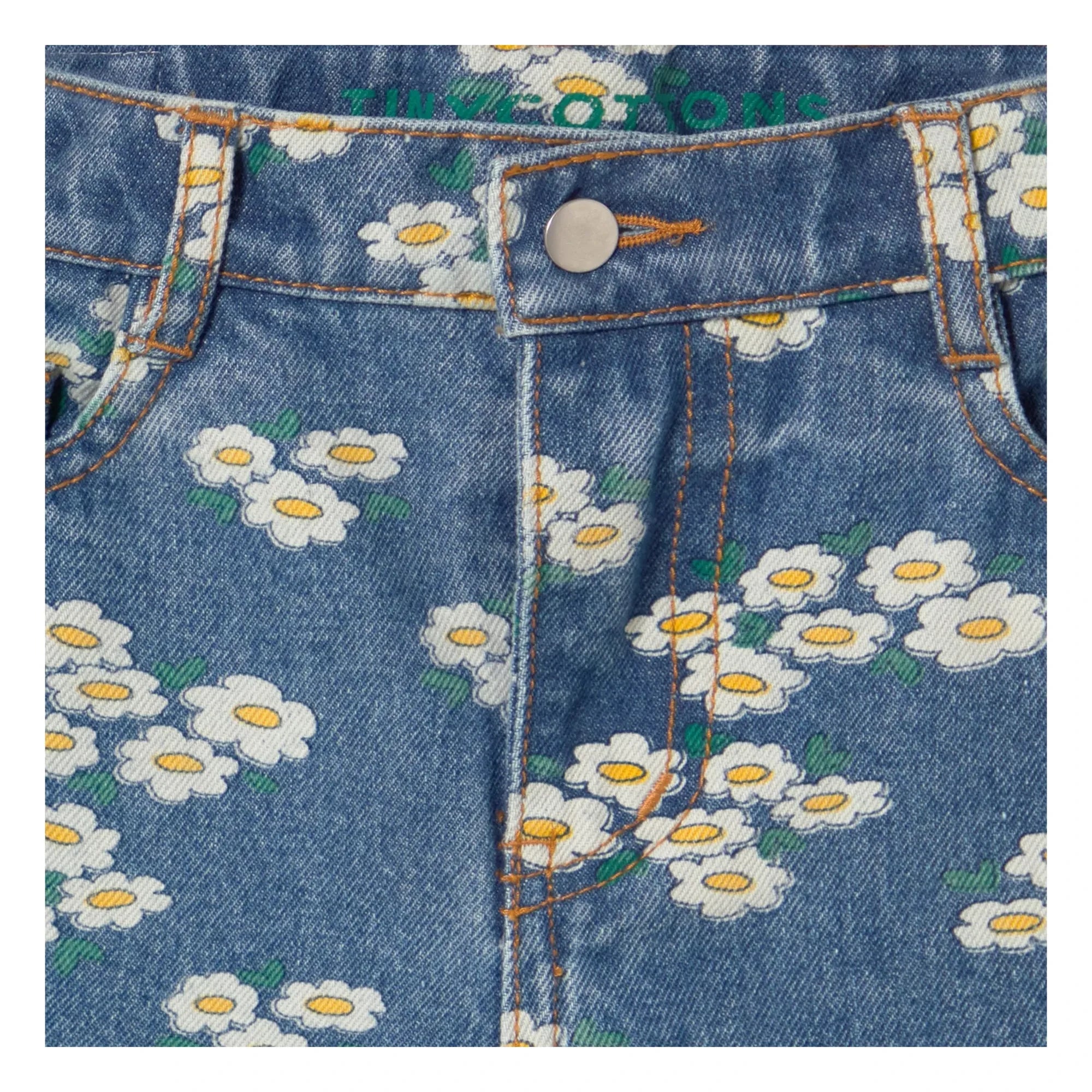 Tinycottons - Jean Marguerites | Blue