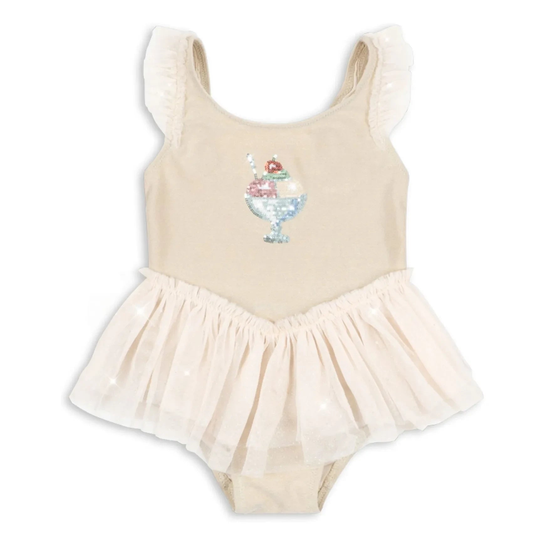 Konges Sløjd - Amandine Tulle Swimsuit | Cream