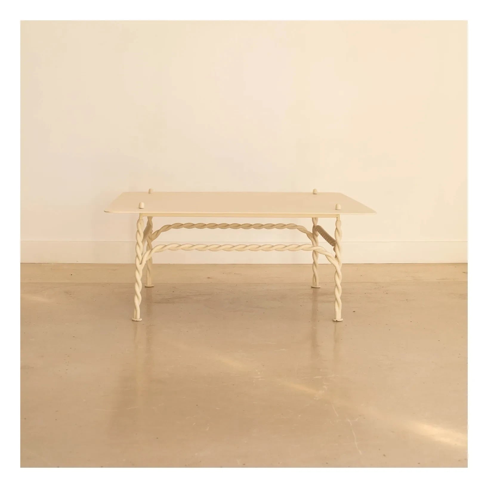 Honoré - Torsade Coffee Table | Ecru