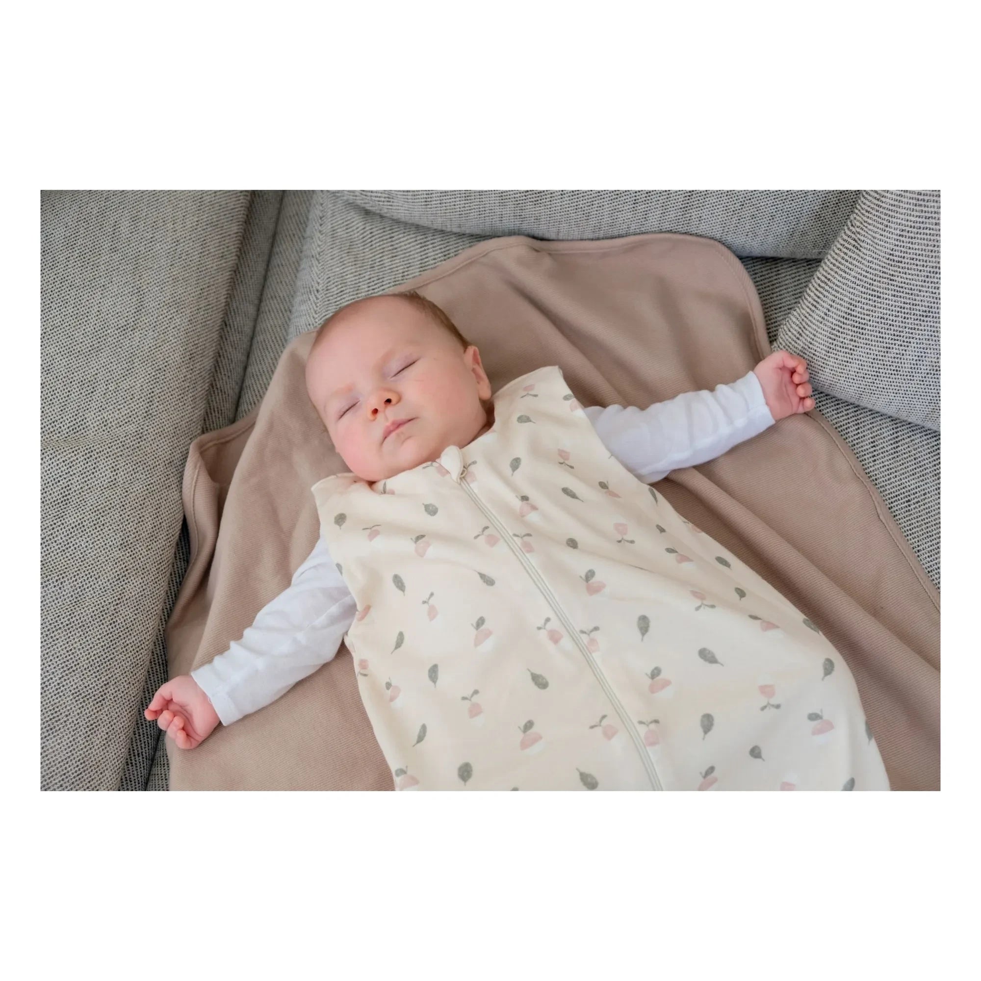 Tante Reine - Organic Cotton Light Sleep Sack | Ecru