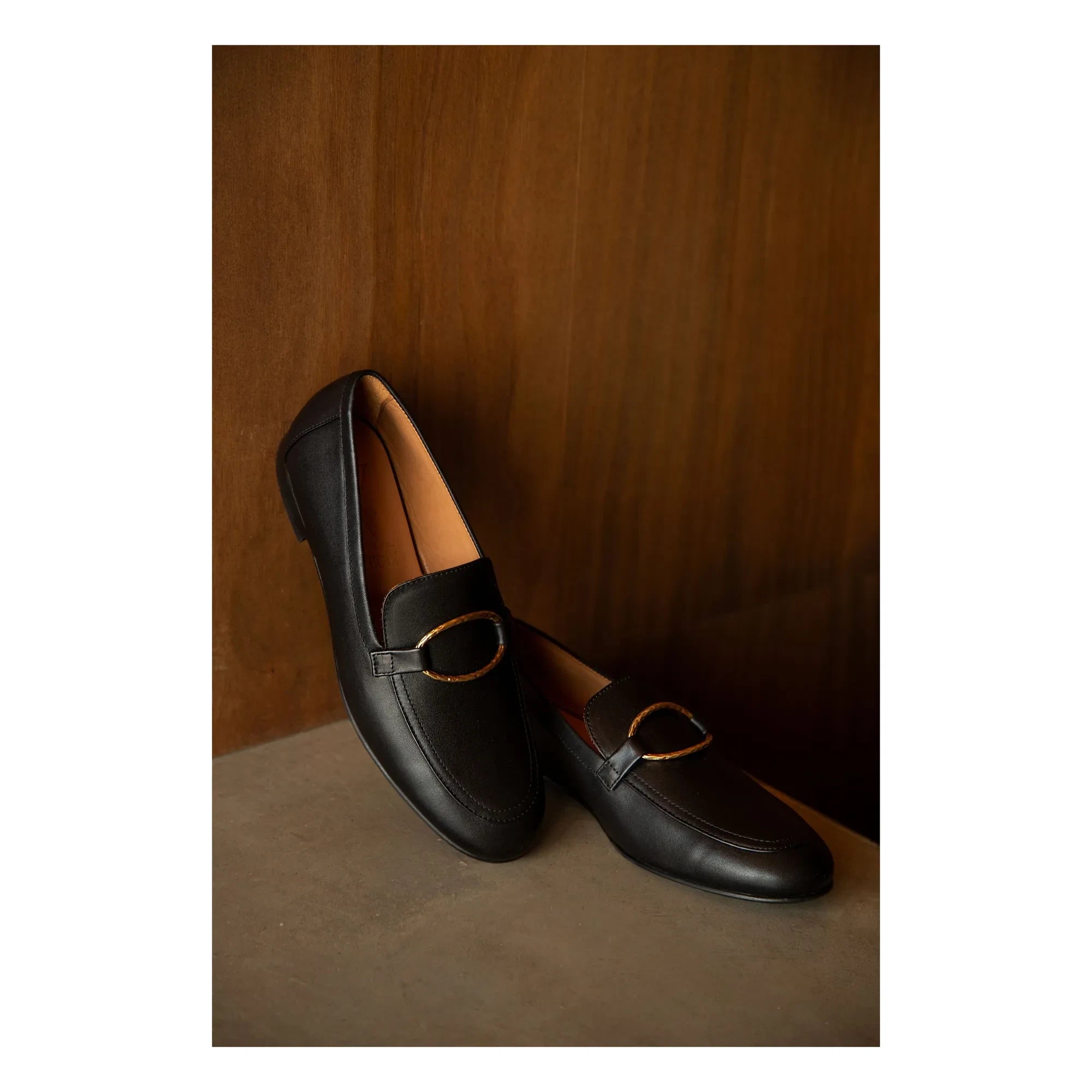 Lachoix - Tomboy Chic Loafers | Black