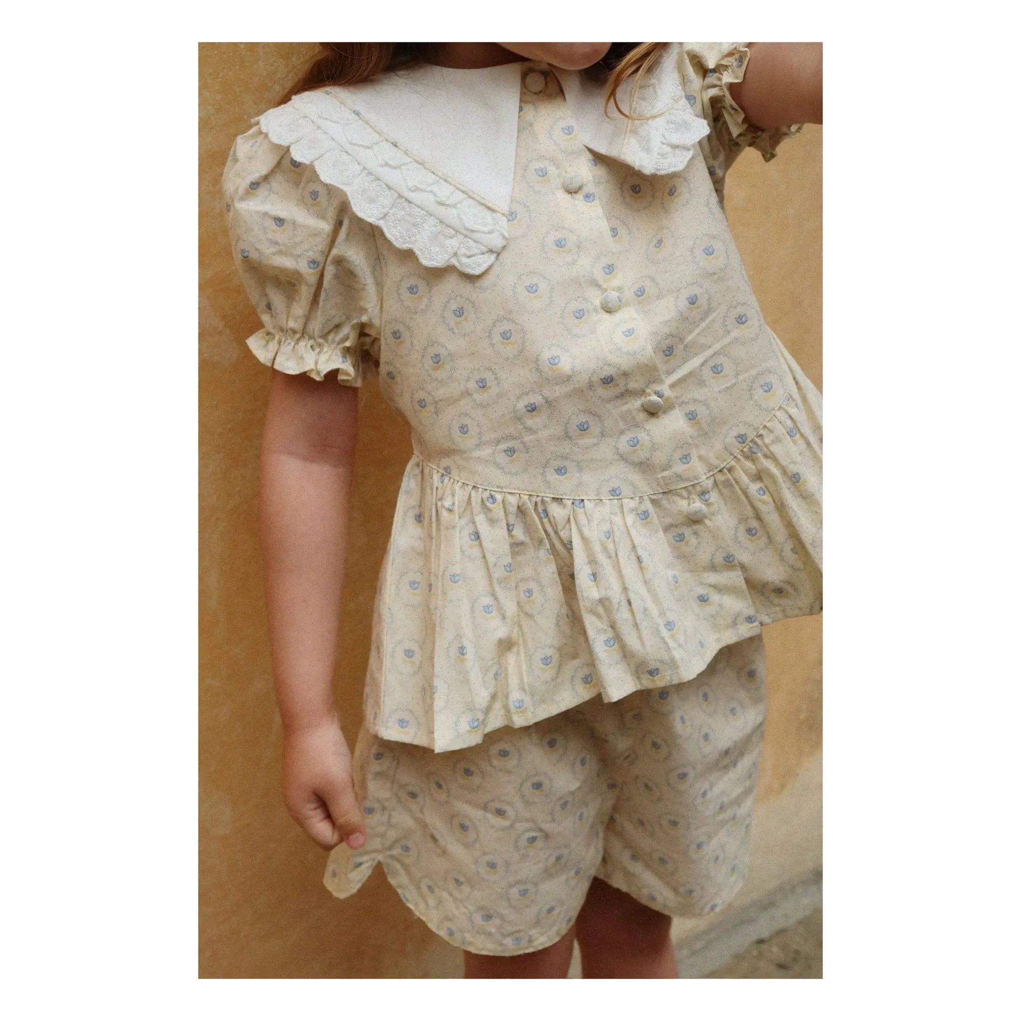 Konges Sløjd - Organic Cotton Blouse | Ecru