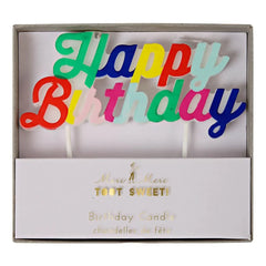 Meri Meri - Happy Birthday Candle