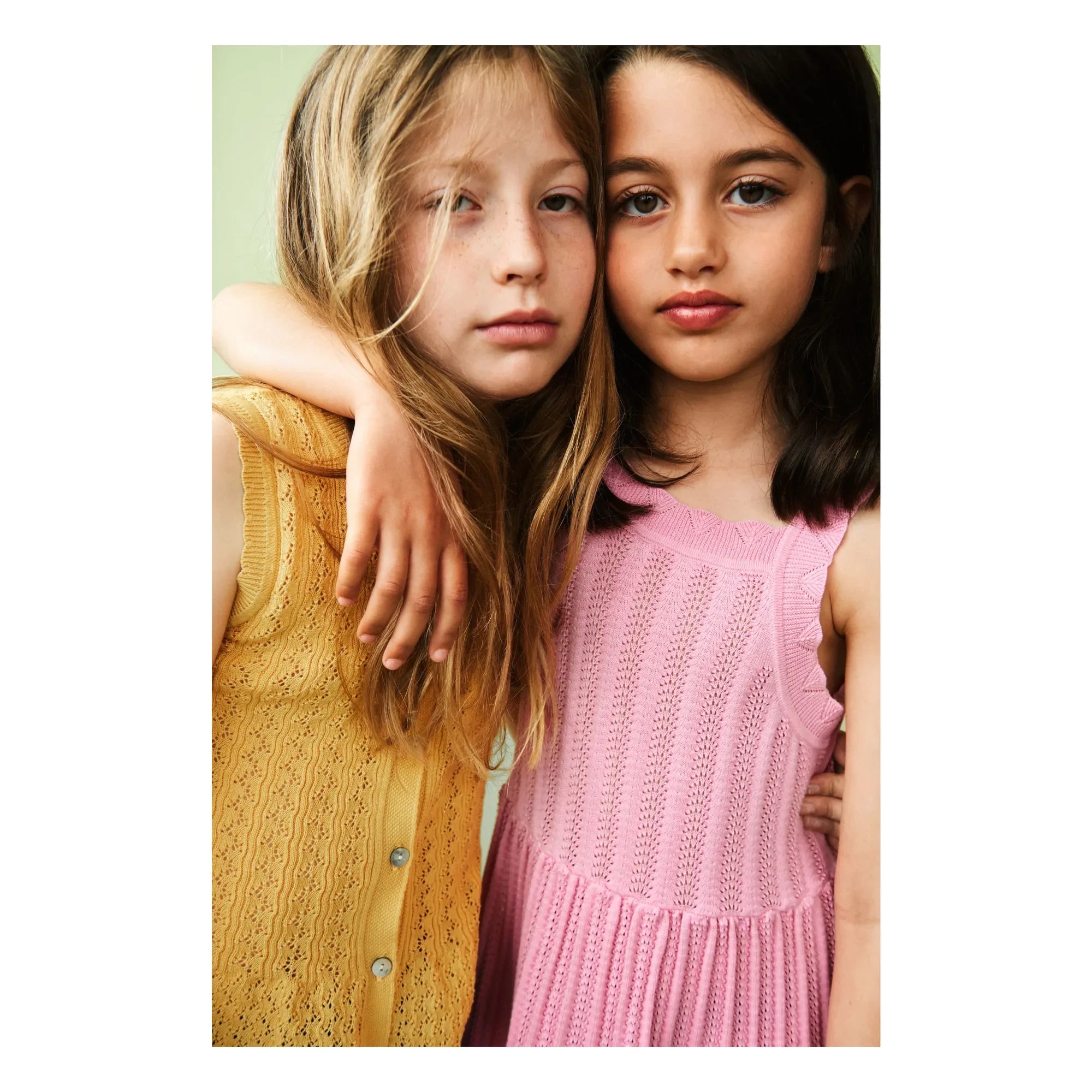 FUB - Organic Cotton Fine Knit Summer Dress | Candy Pink