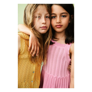 FUB - Organic Cotton Fine Knit Summer Dress | Candy Pink