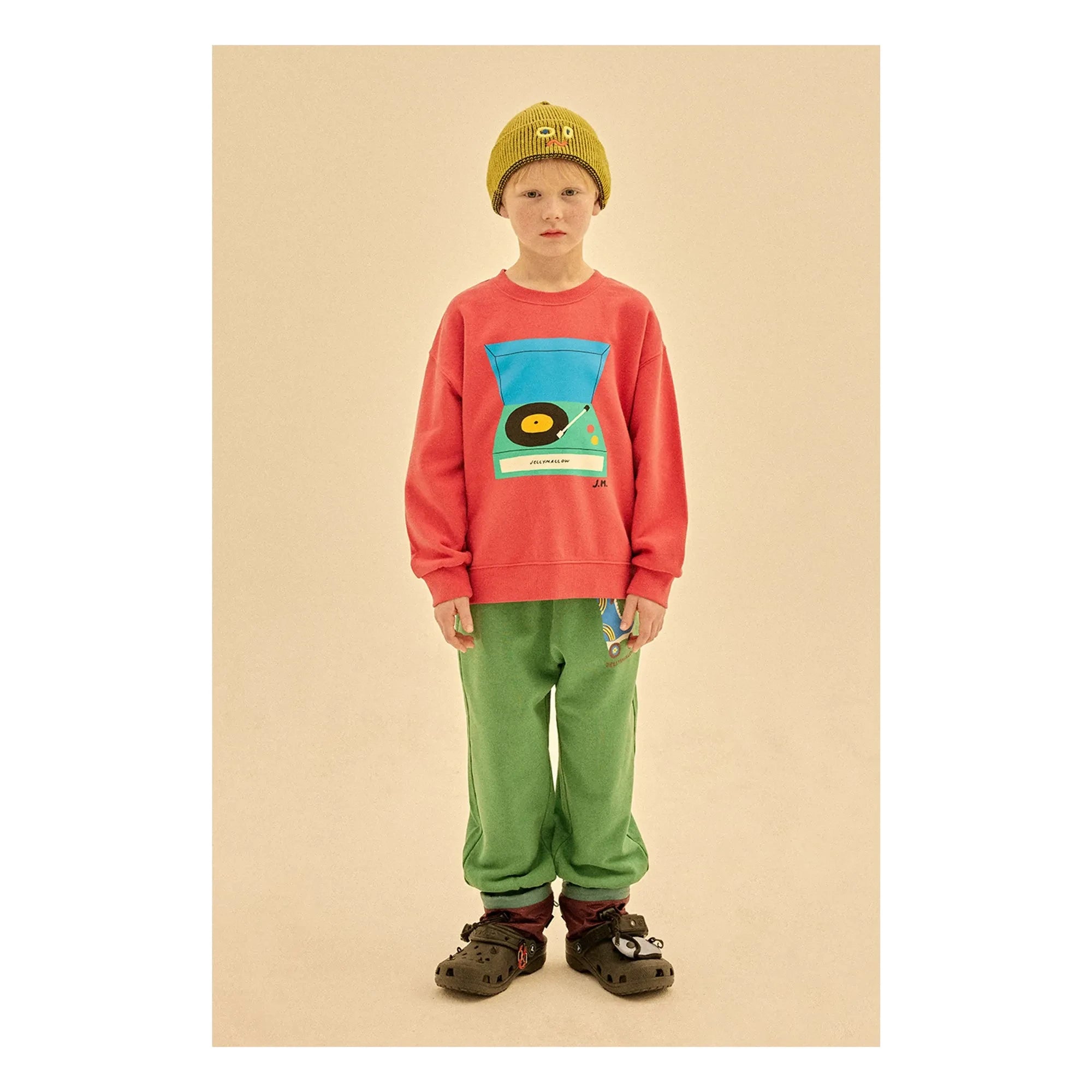 Jelly Mallow - Turntable Sweatshirt | Pink