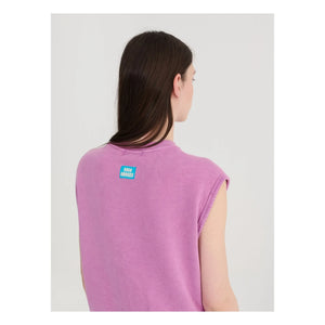 Bobo Choses - Organic Cotton Sleeveless Sweatshirt | Purple