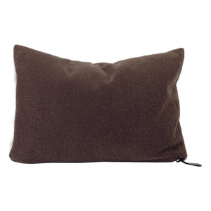 Maison de Vacances - Vice Versa Bouclette Teddy cushion | Frosted brown