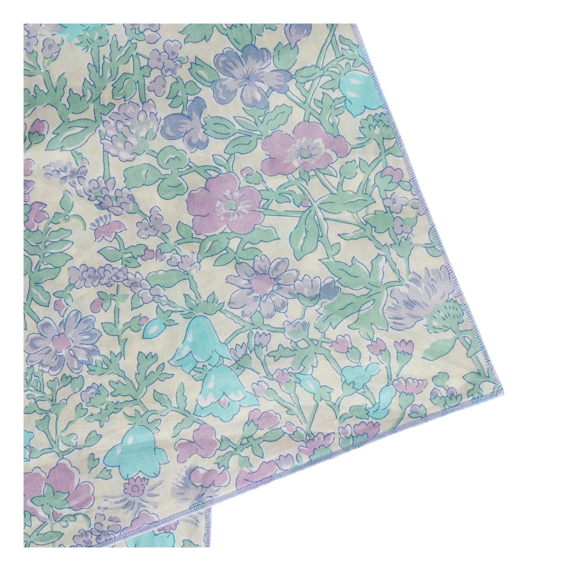 Bonpoint - Cayati Liberty Organic Cotton Scarf | Green Water